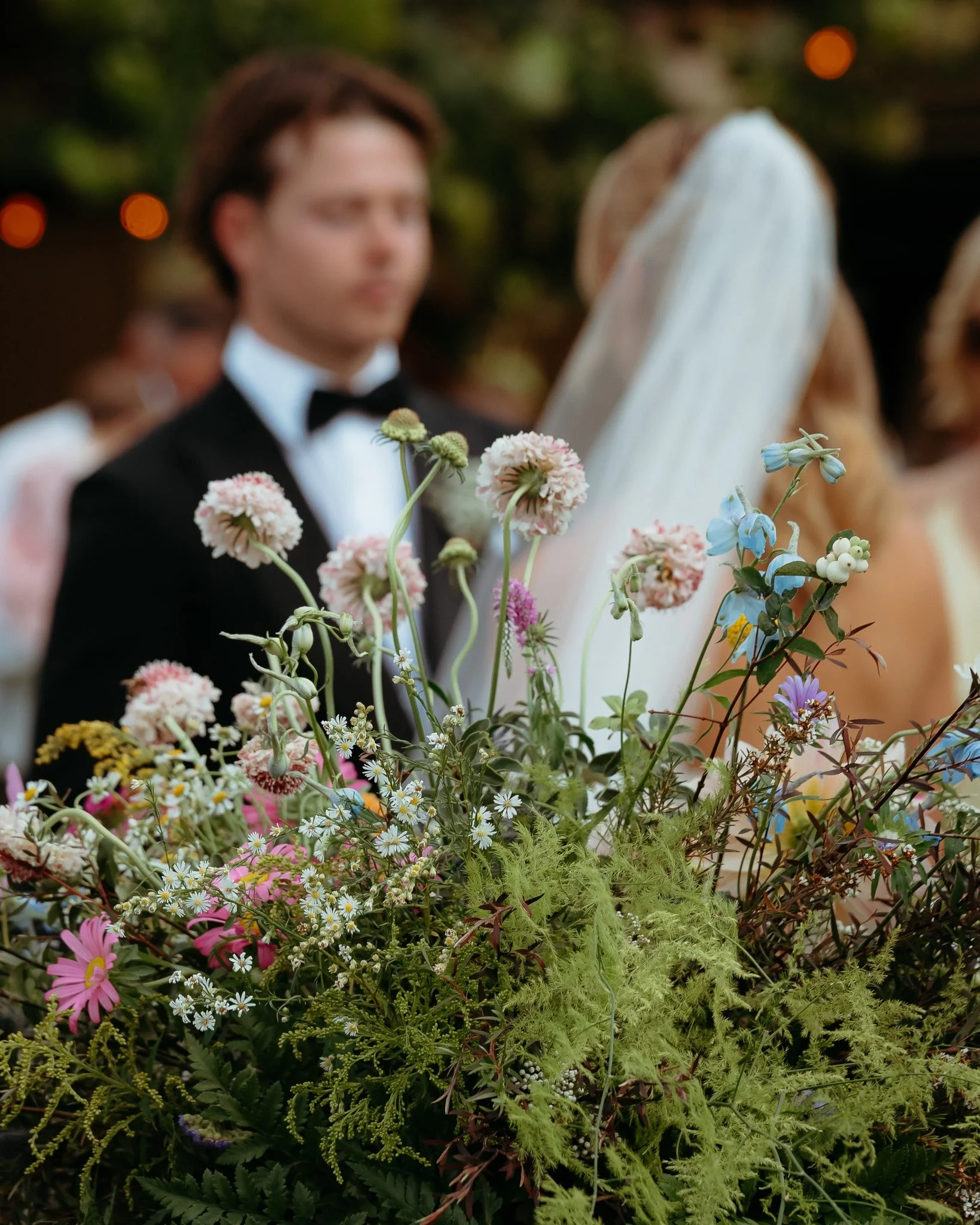 Adelaide hills wedding photographer flowers praying Christian wedding 