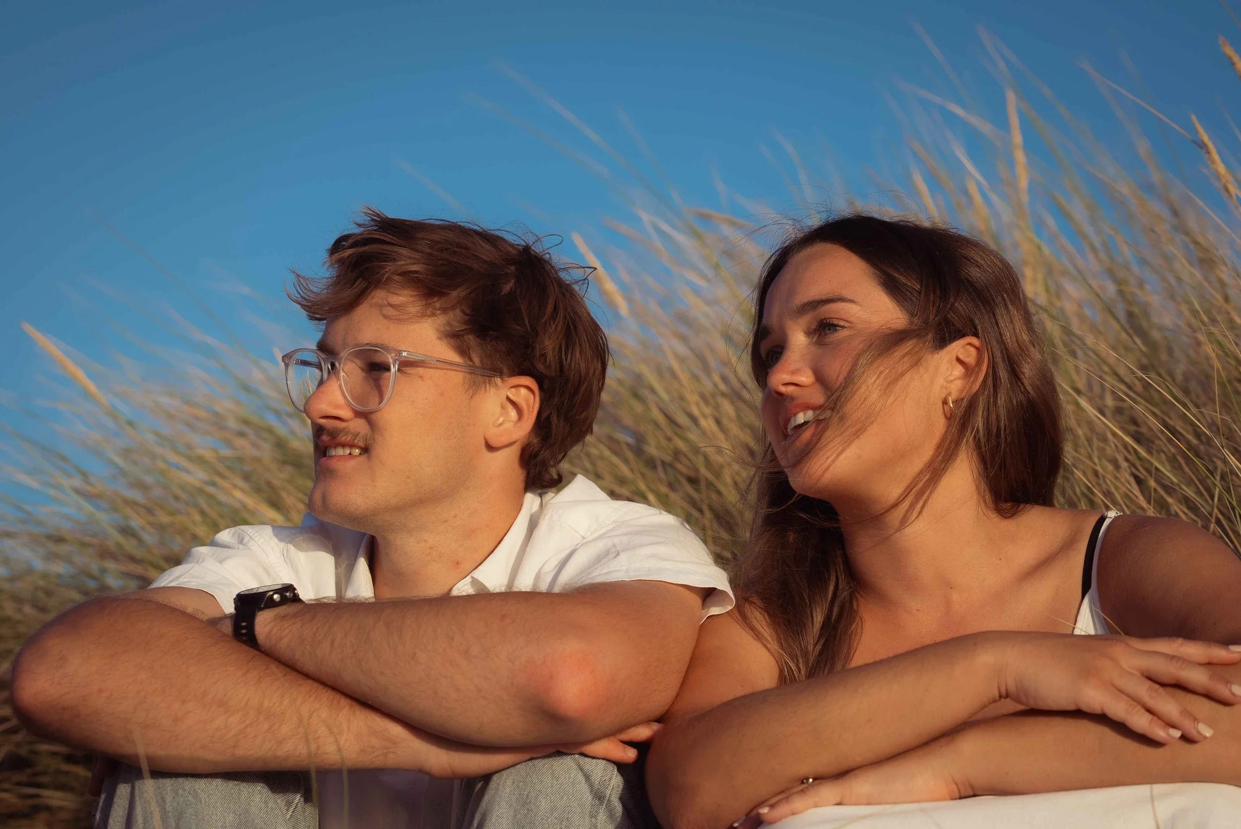 film engagement photos beach Noarlunga 