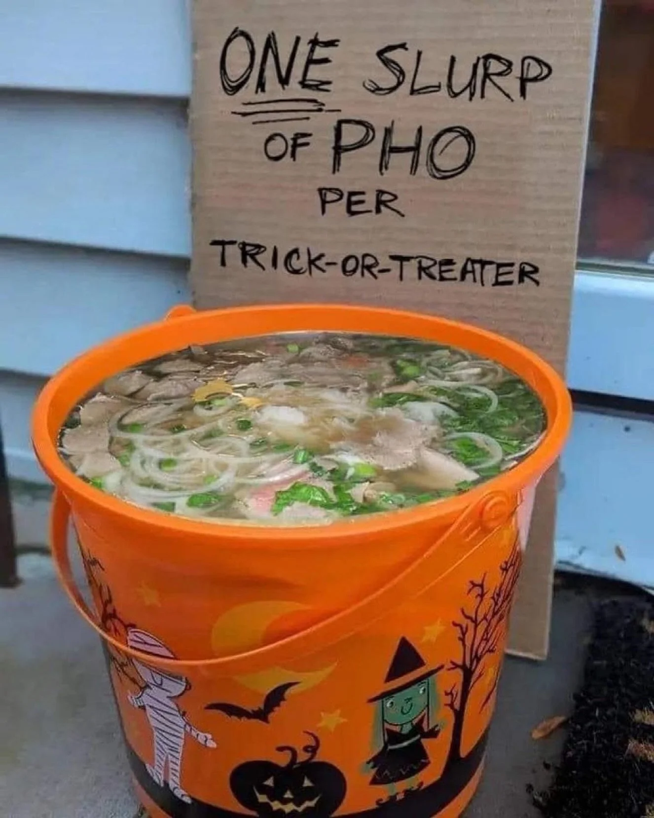 Come on down to Saugies for your treat! We can&rsquo;t wait to see your costumes! (We may or may not be giving out Pho to our trick or treaters, guess you&rsquo;ll have to see!) 

Xoxo Saugies