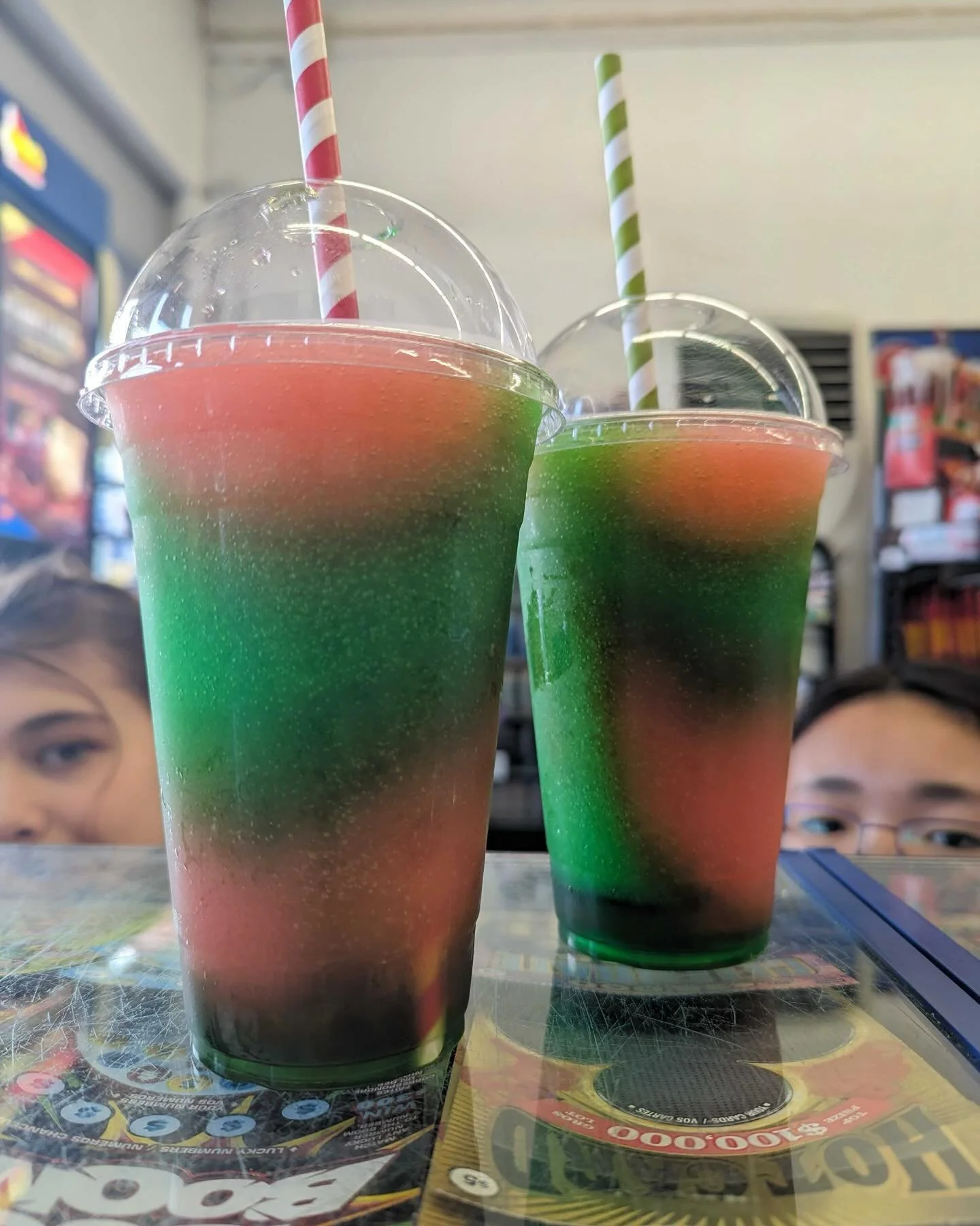 If you know, you know. 

This tie dye slushy is giving summer break, bike rides to the store, and no thoughts just vibes. Our slushy machine&rsquo;s churning out memories, come make your own!