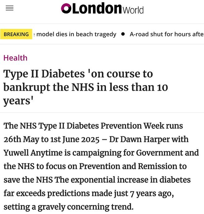 Thank you @londonworldcom for interviewing me about my new role as @yuwell_anytime_uk Medical Ambassador