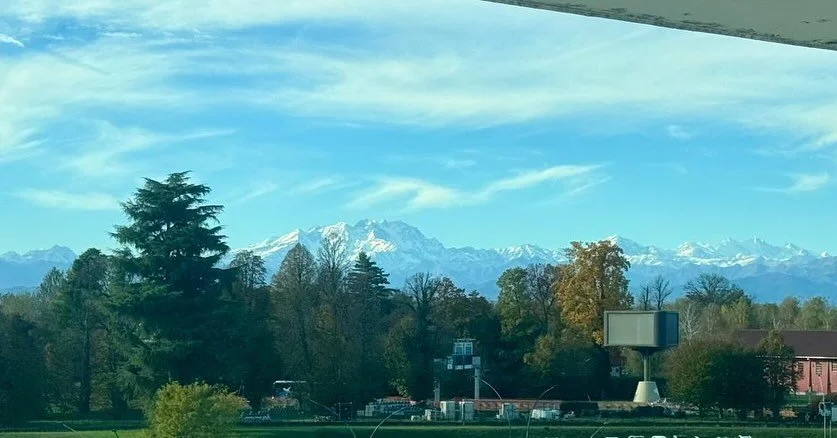 The view from my &ldquo;office&rdquo; this week. Thank you #Milan for a great meeting. Now heading home.