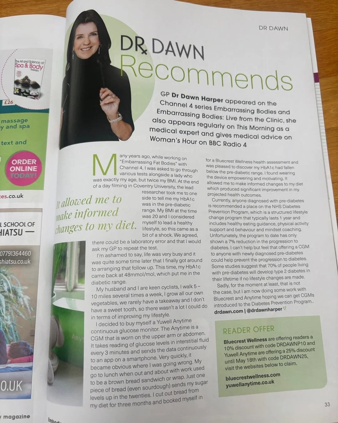 Check out my new column in Embody Magazine