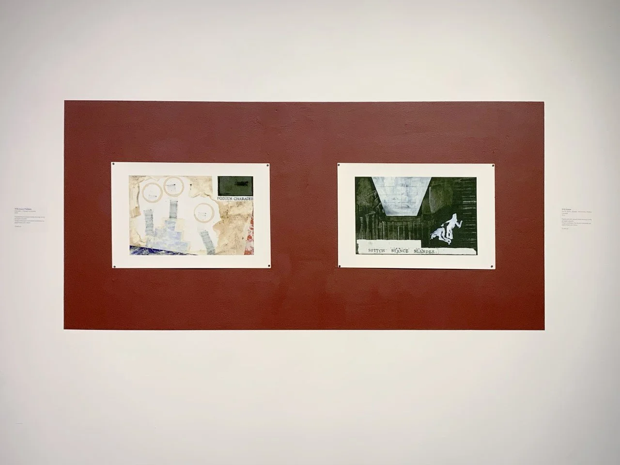 Works by Bella Kerr and Will Jones