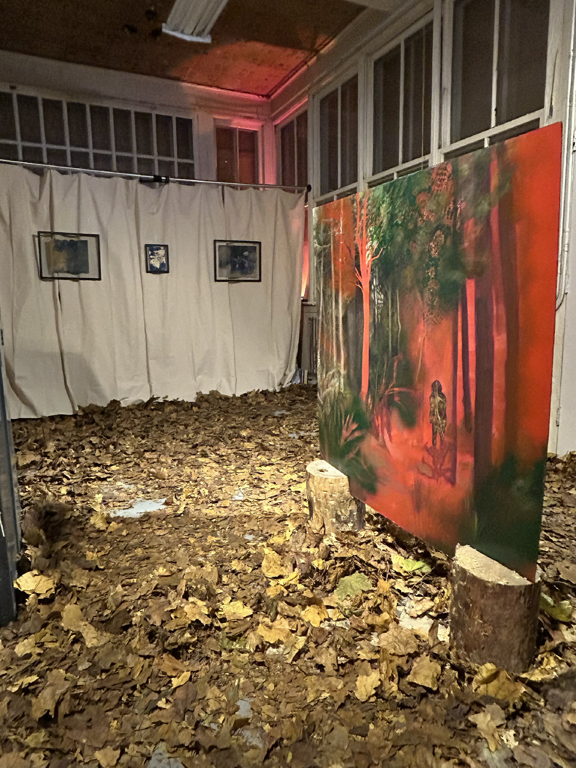 Installation featuring Marguerite Morin