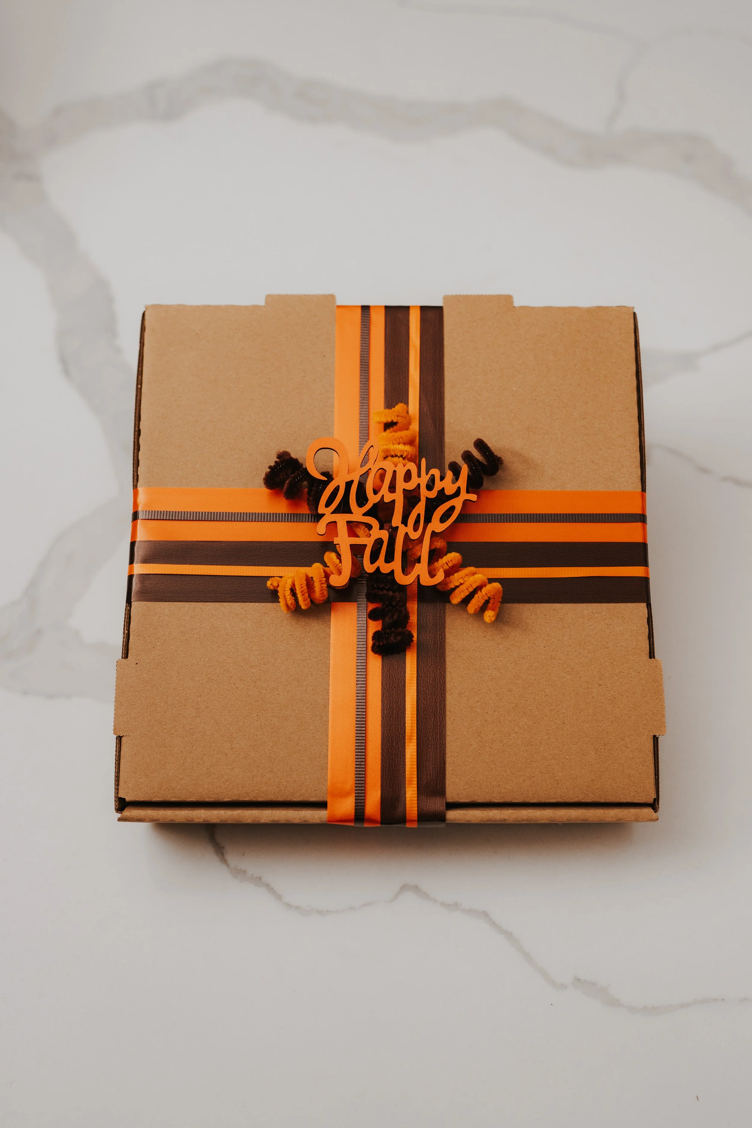 Happy Fall 12 Cookies Box