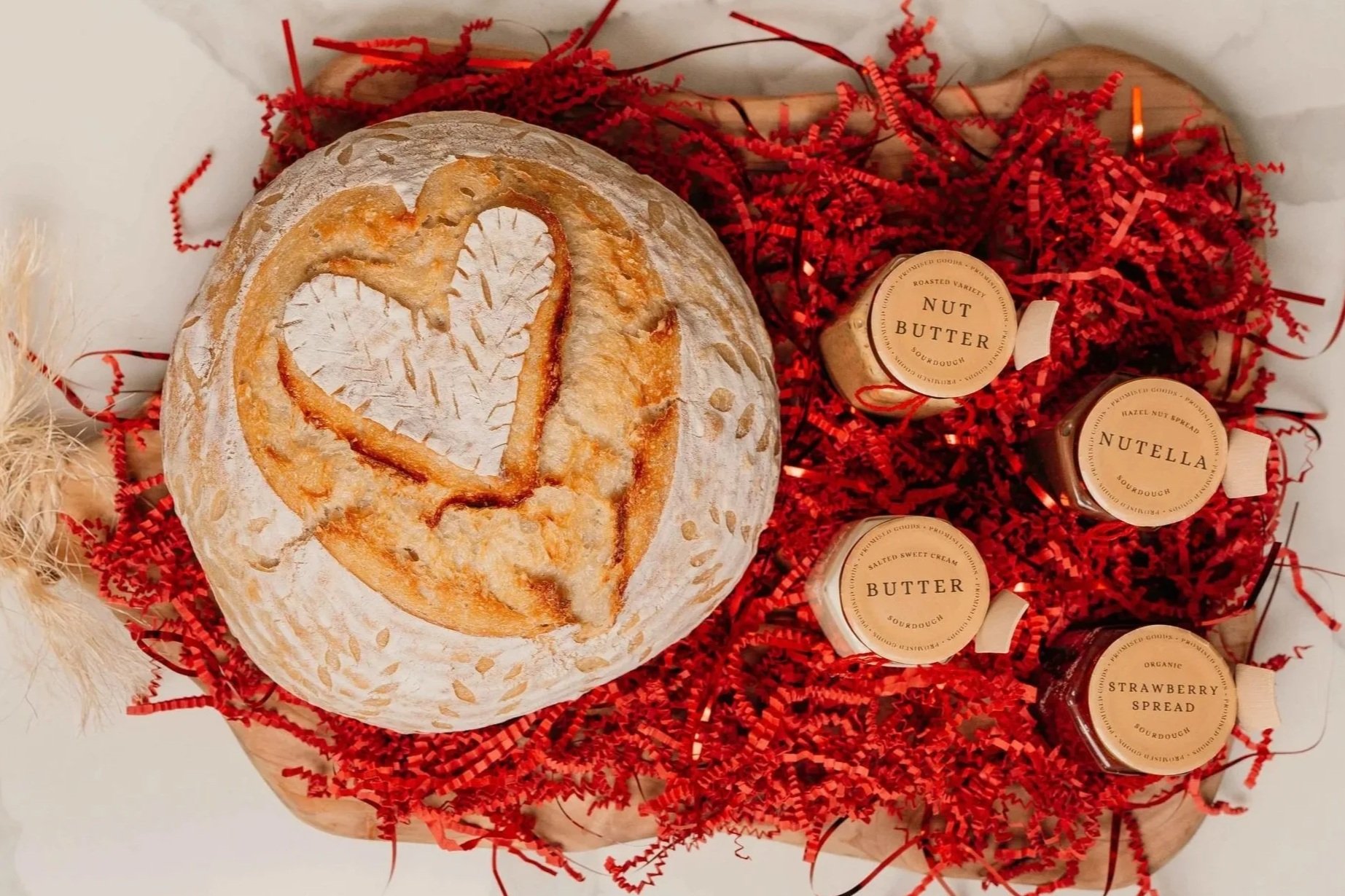 Valentine's Sourdough Basket
