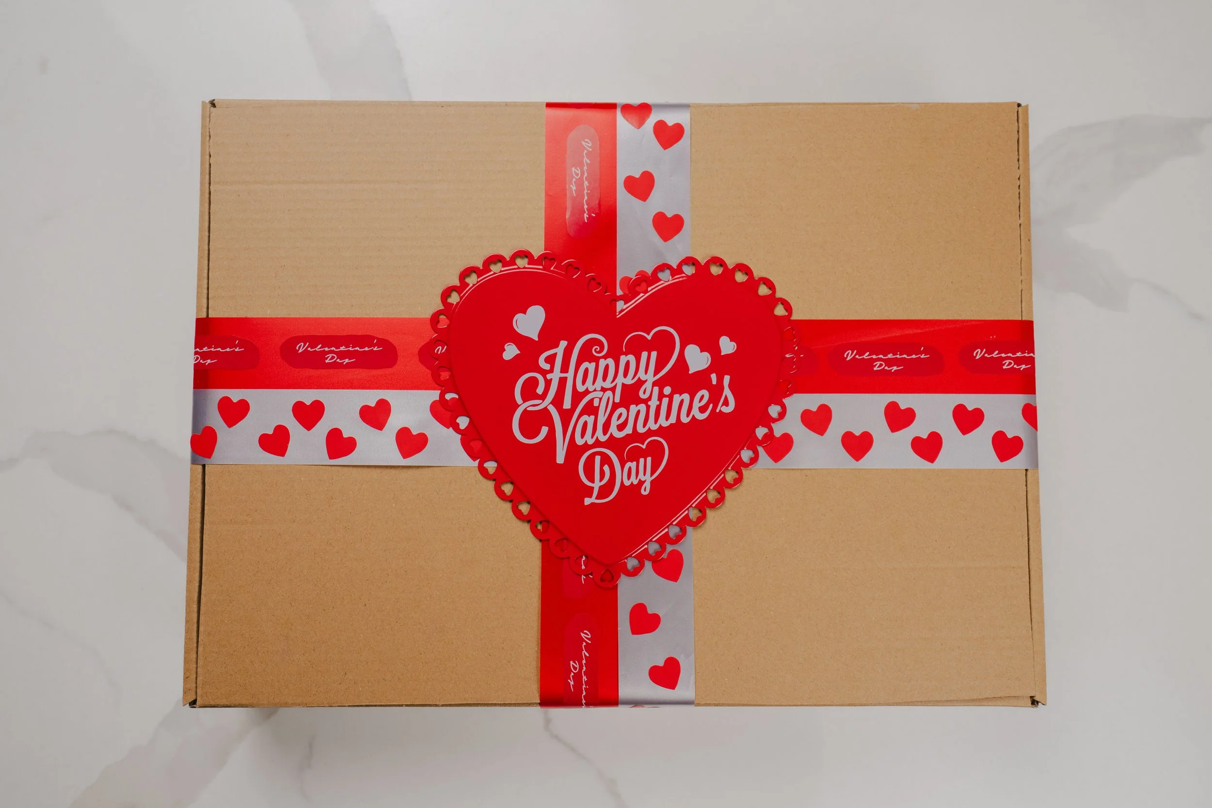 Happy VDay 12 Cookies Box