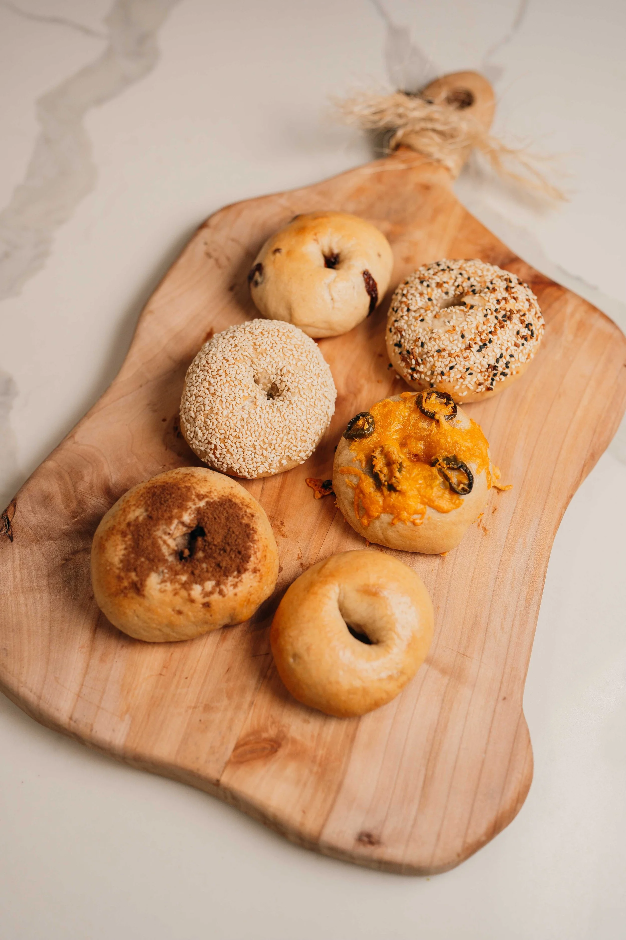 Sourdough Bagels