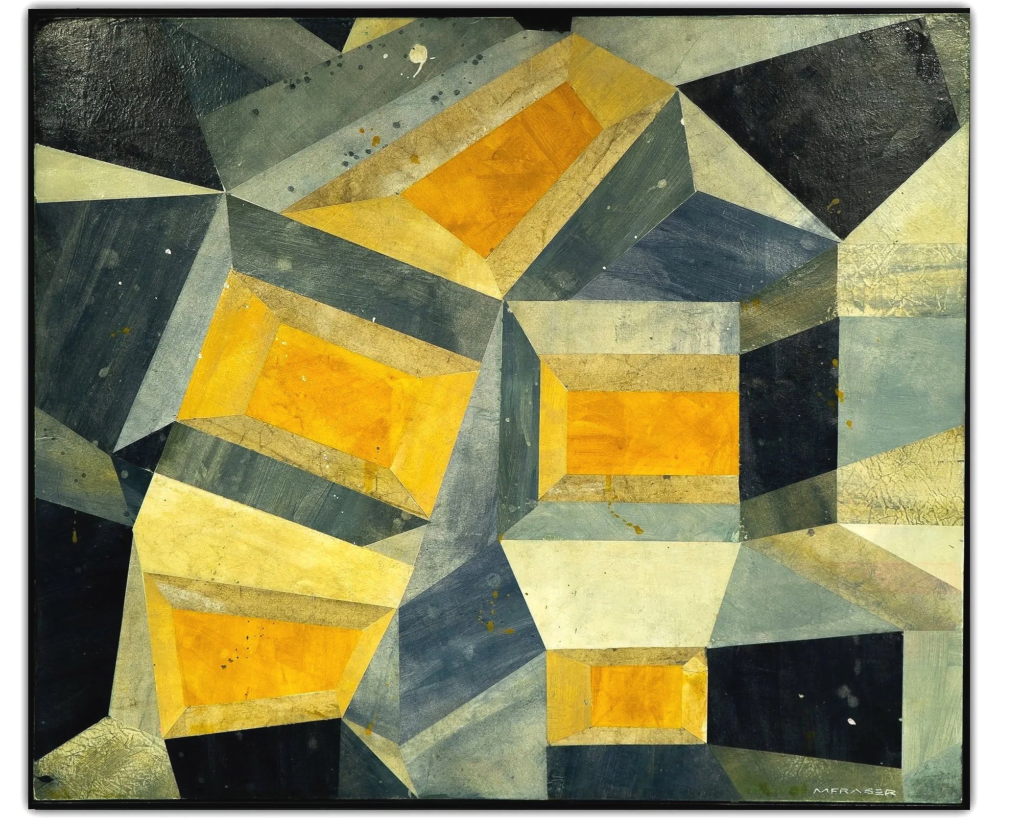 VISTAS TO MY SOUL - COLLAGE - 74x61CM