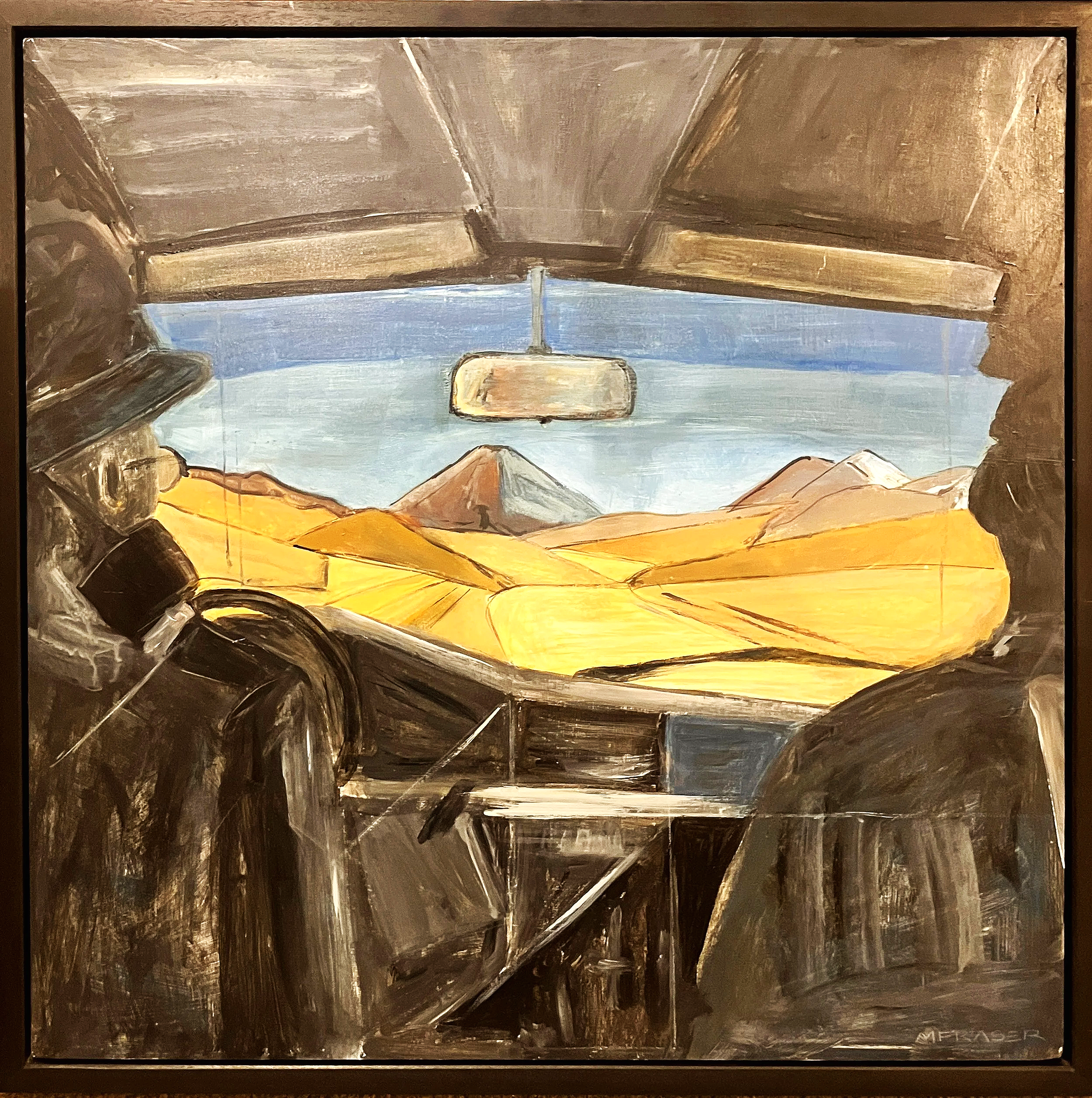 ATACAMA - 65 x 65 CM - ACRYLIC ON BOARD