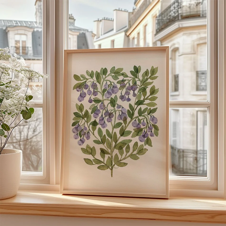 Perfect for kitchens, living rooms, bedrooms, or cozy reading nooks, it adds a fresh, botanical touch to any space.