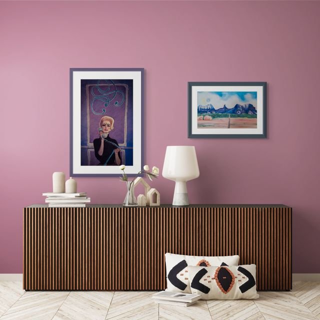 Rescue Me | Crayon | Raspberry Wall
