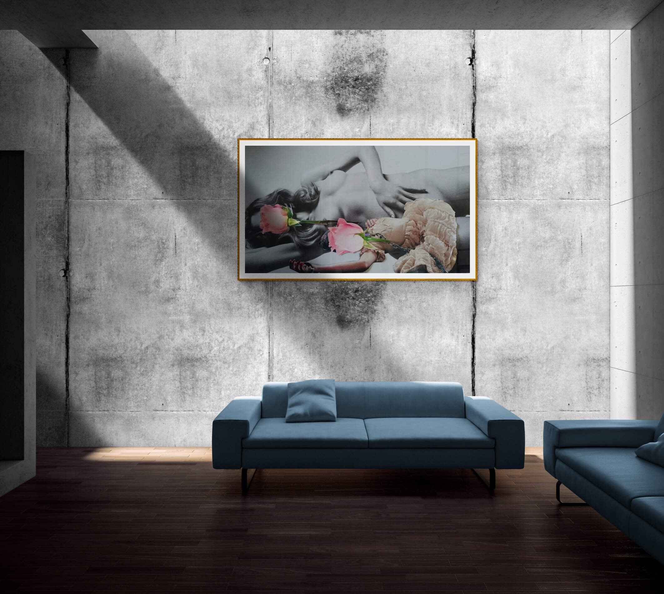 In Mercy of Venus | Collage | XXXL Print | Blue Sofa Space