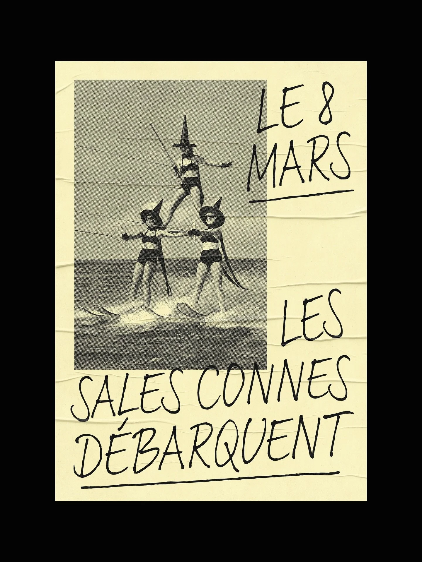 8 MARS - Affiche &agrave; coller/partager/defiler 
&Agrave; t&eacute;l&eacute;charger gratuitement sur @formesdesluttes