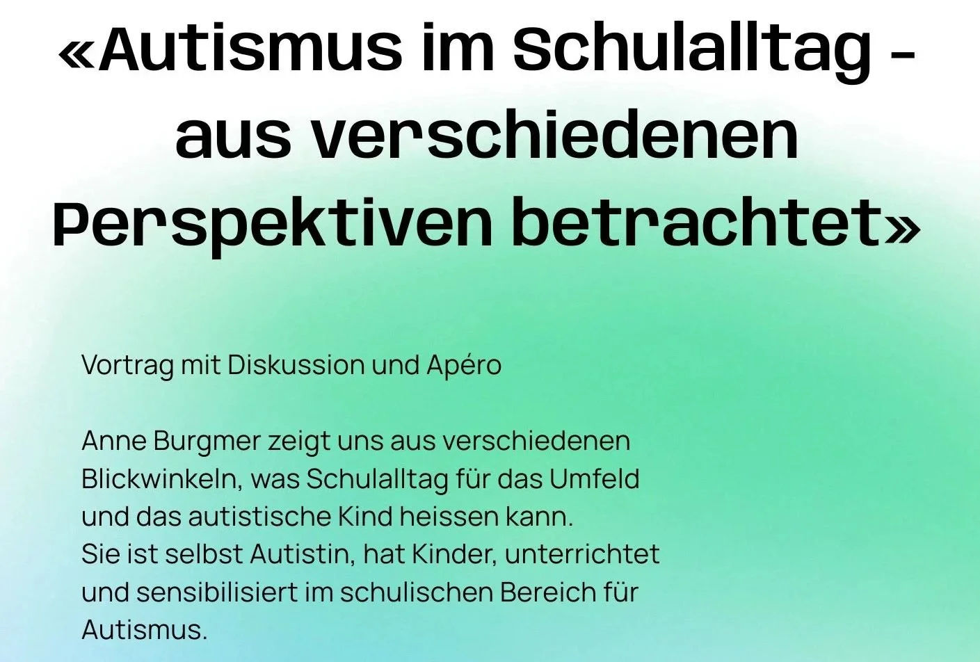 Vortrag