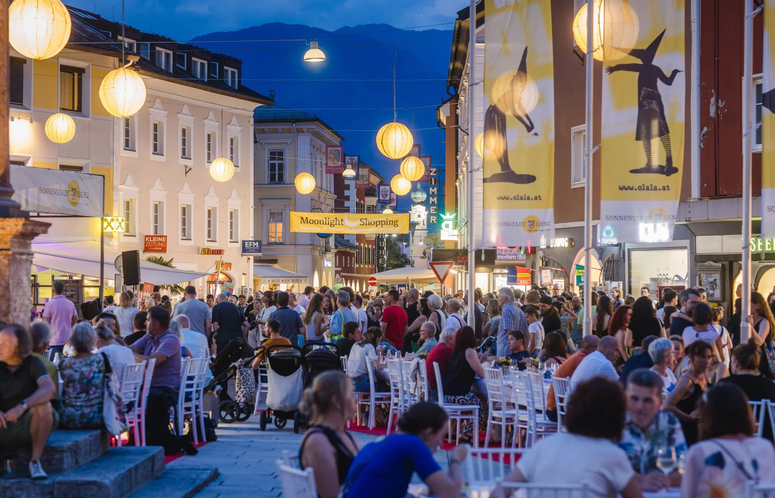 20.8.2026 Live beim Moonlight Shopping in Lienz