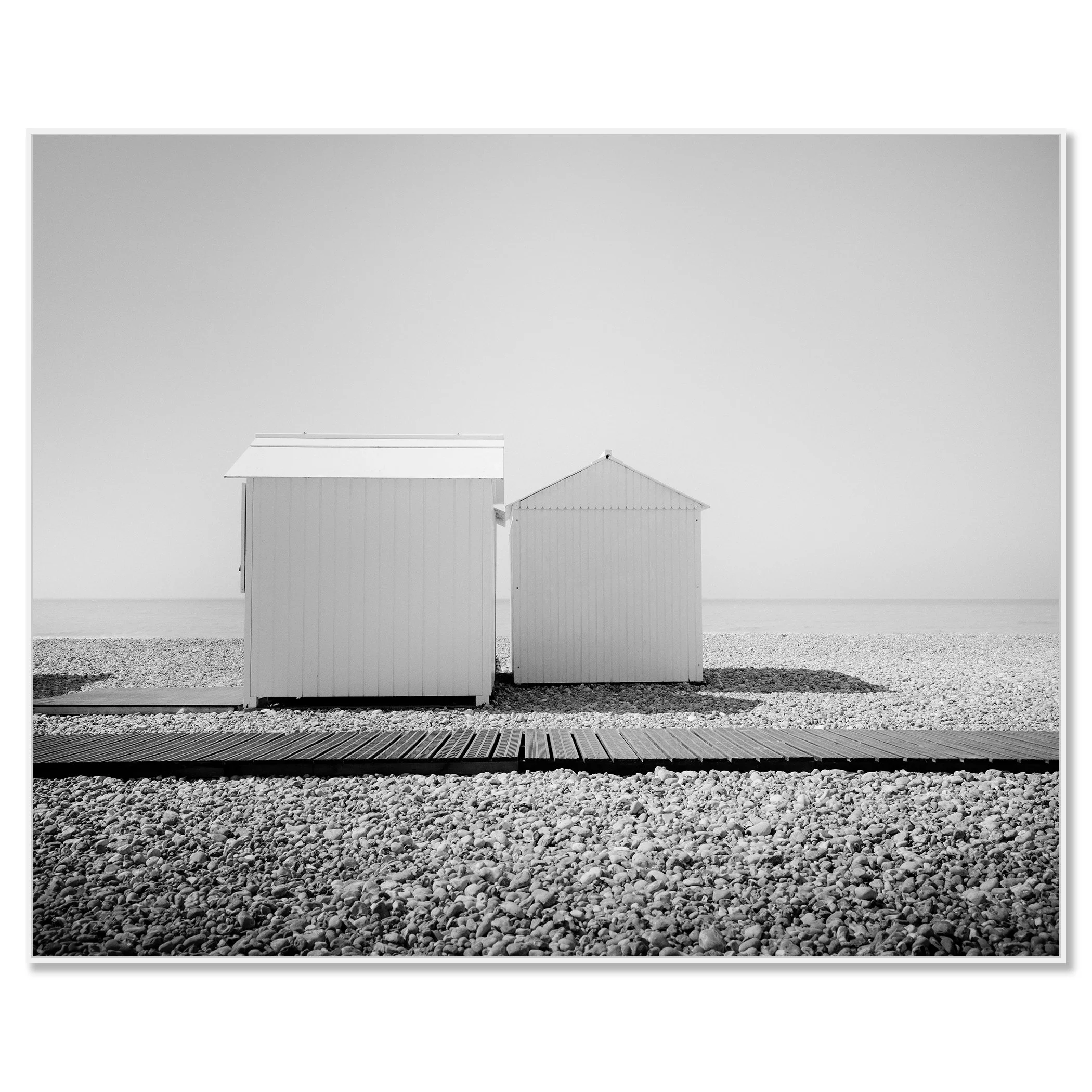 Esplanade Study 2 by Gerald Berghammer displayed in a white aluminium ArtBox frame.