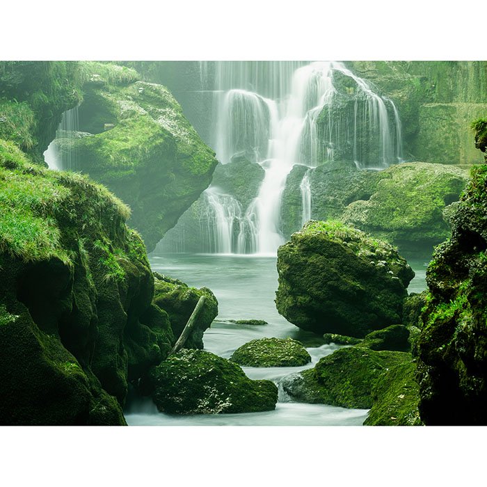 Moss-Covered Waterfall Study 1 – Austria | Gerald Berghammer