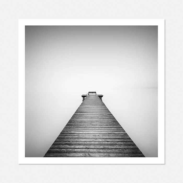 Misty Morning at the Lake Study 1, Austria, Edition 1/8
