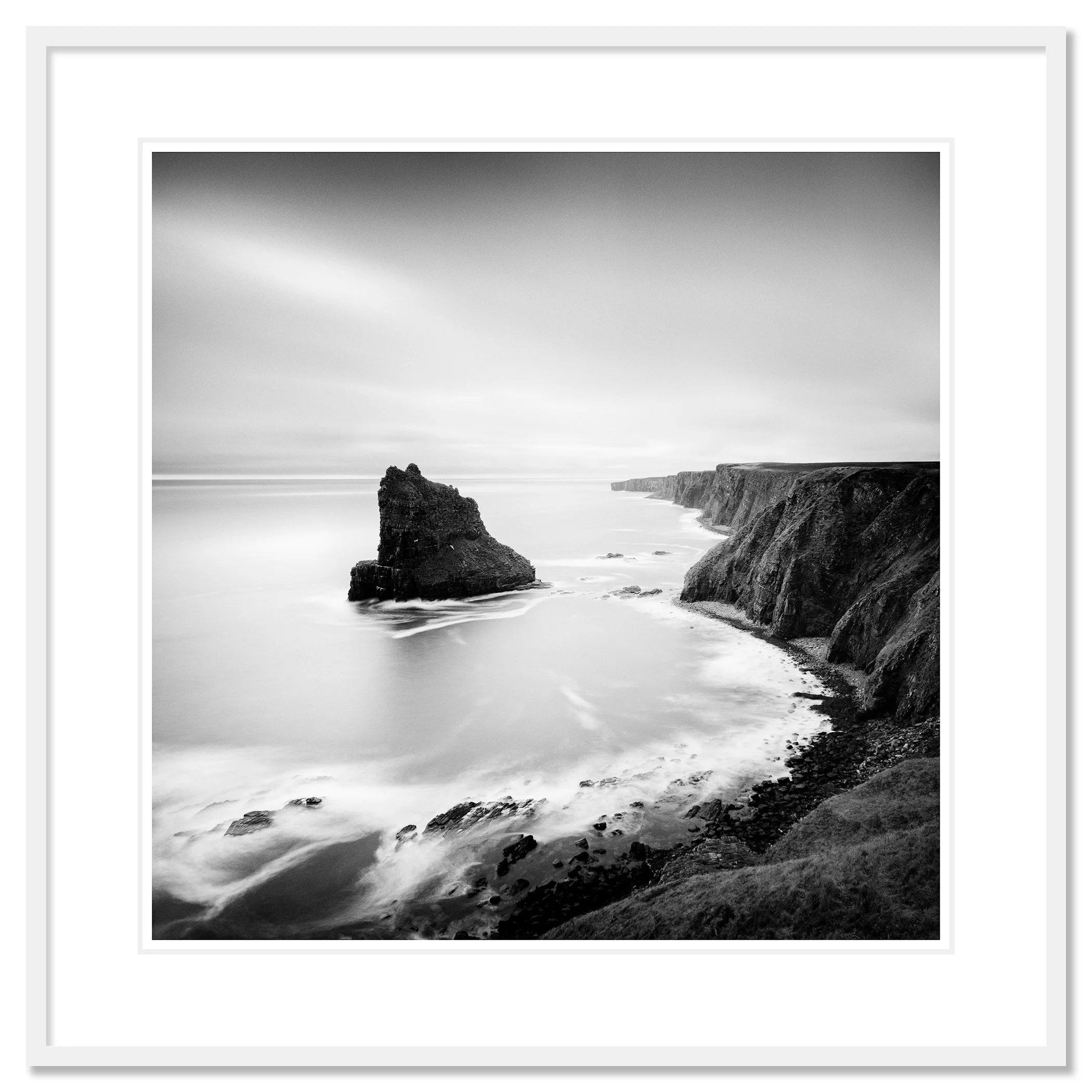 Surreal Moment Study 1 by Gerald Berghammer as an archival pigment print in a white aluminium frame with a white mount.