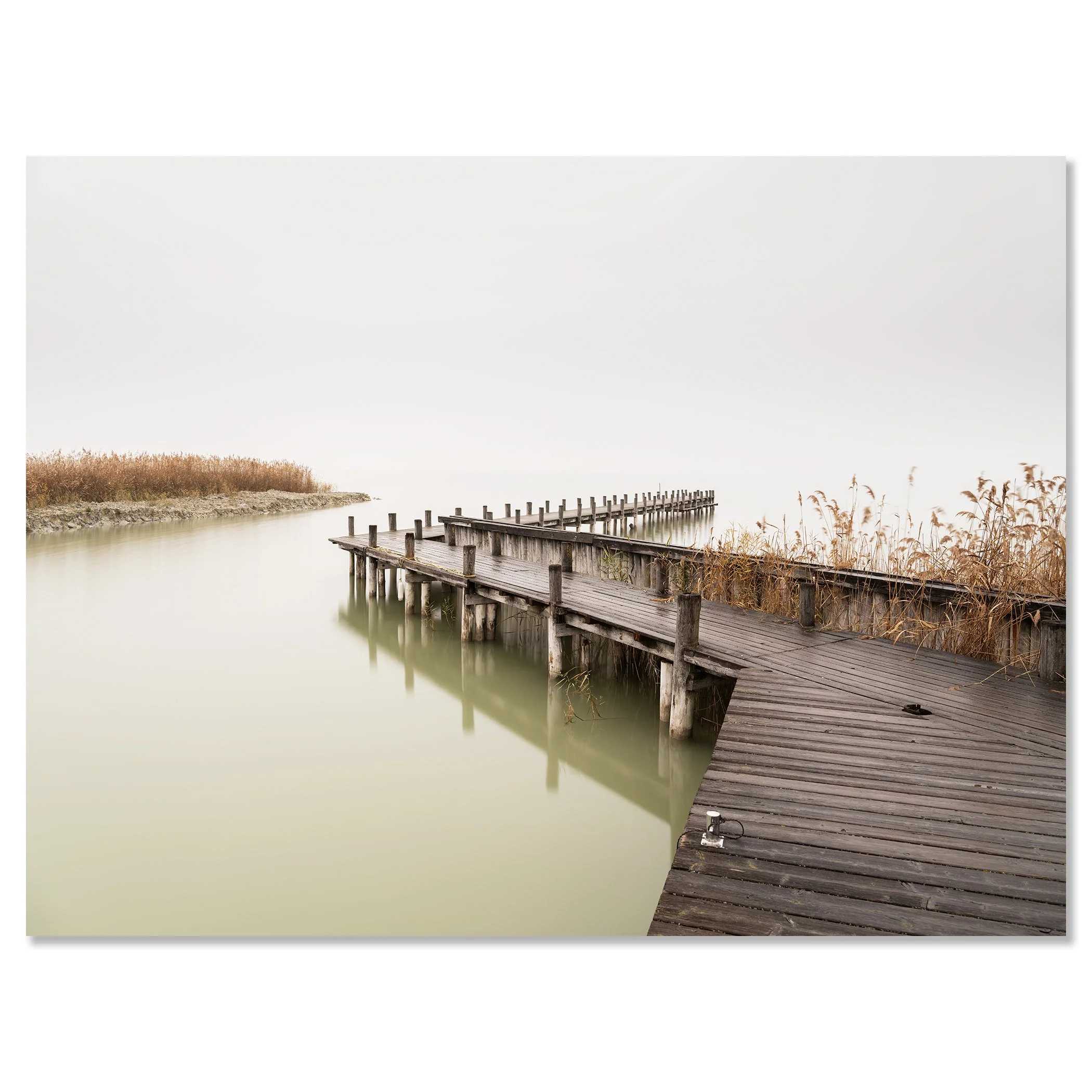 Silent Lake, Study 2 – Austria, colour photograph mounted on frameless Dibond.