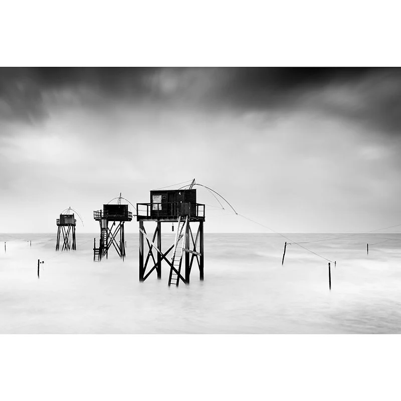 Fishing Hut on Stilts Panorama 3 – France | Gerald Berghammer