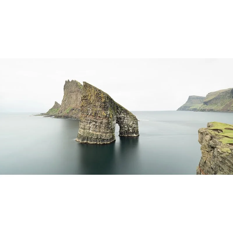 Drangarnir, Panorama Study 1 – Faroe Islands | Gerald Berghammer