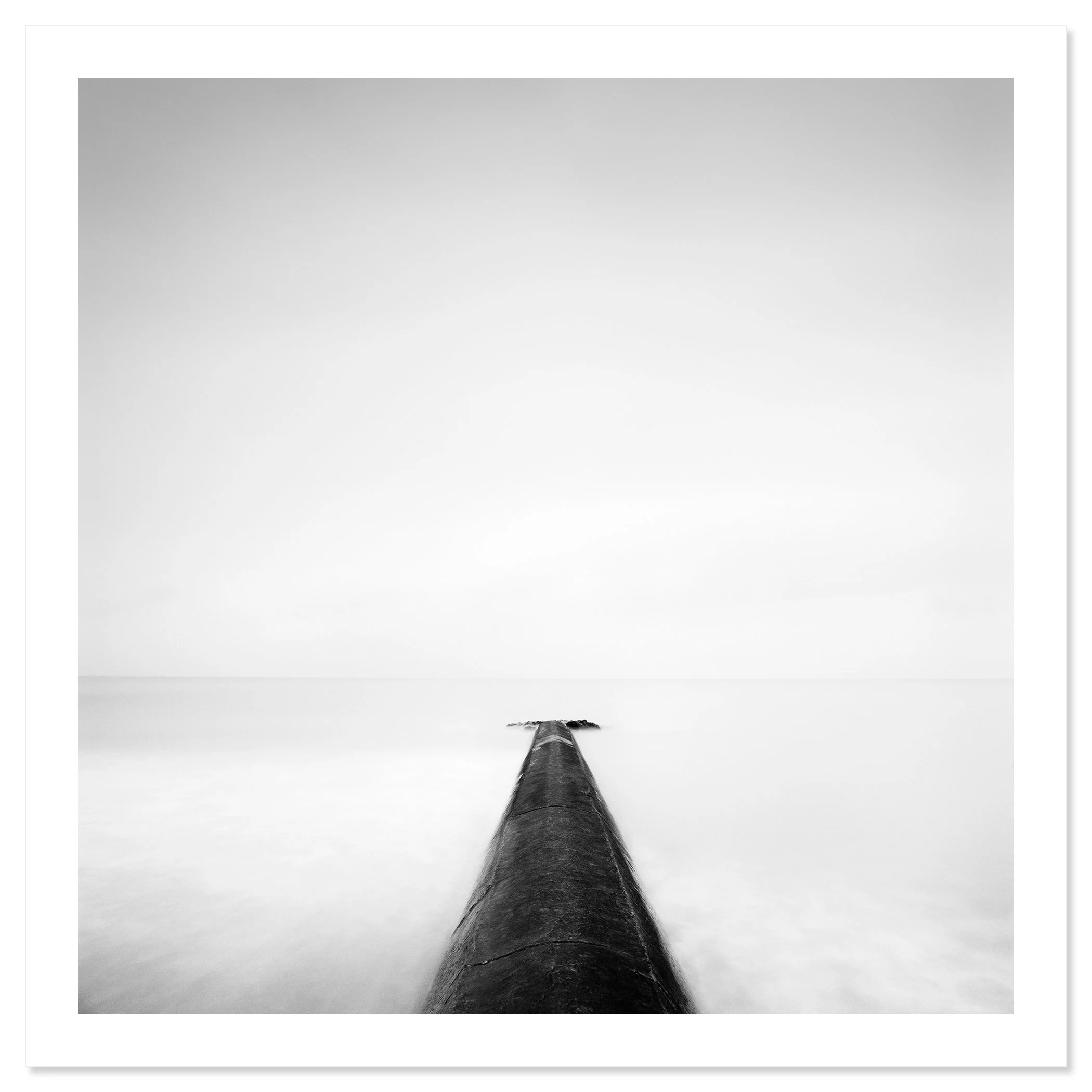 Straight On Study 1 black-and-white fine art print by Gerald Berghammer
