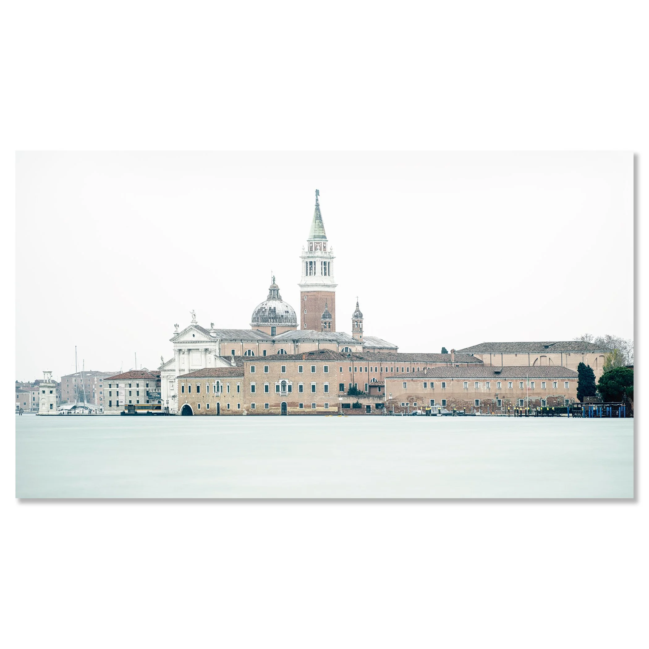 View of Venice, Panorama Study 5 – frameless colour photograph mounted on aluminium Dibond. Photo by Gerald Berghammer.