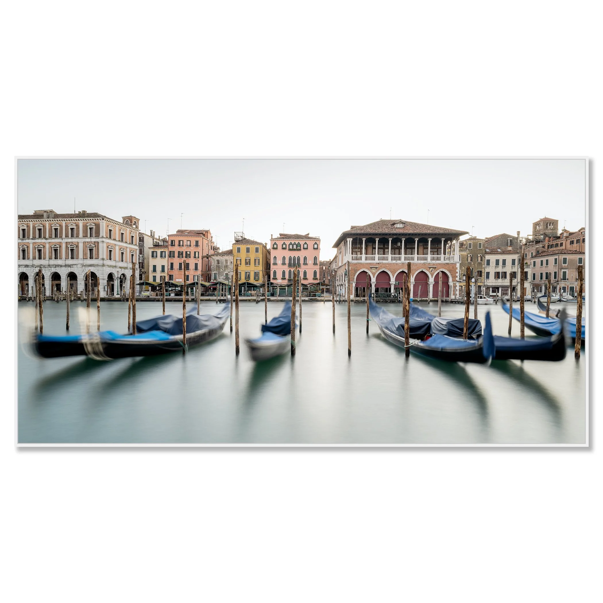 Mercato di Rialto Fish Market – Venice, colour photograph in a white aluminium ArtBox.