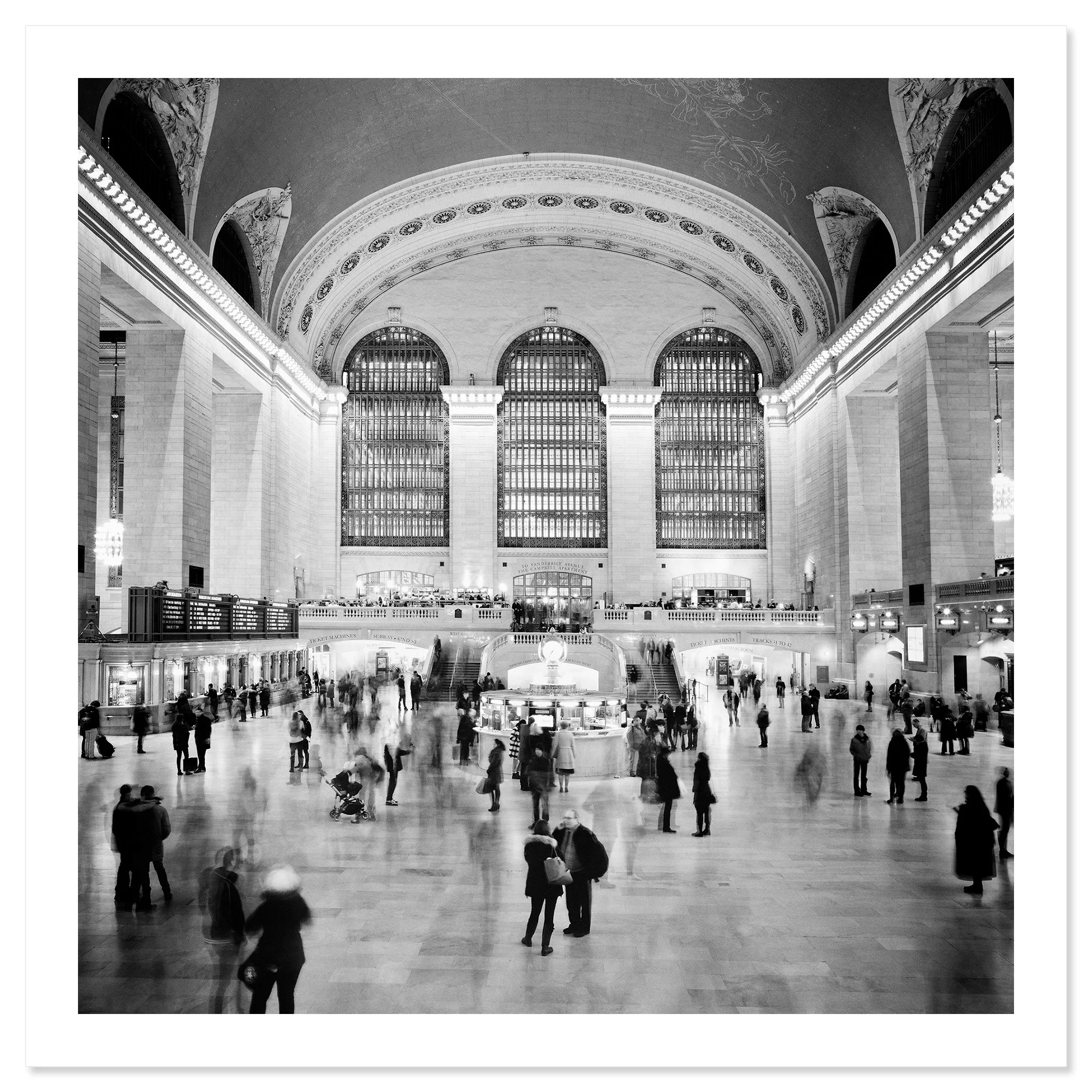 Grand Central Station Study 1 as an archival fine art print by Gerald Berghammer.