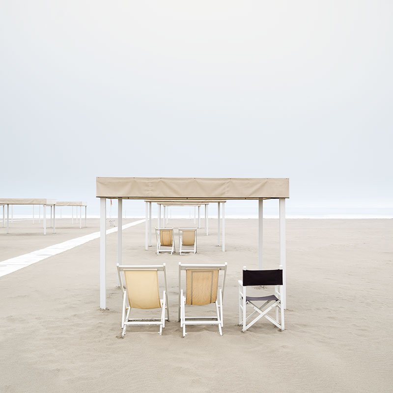 Sun Loungers on the Beach, Study 1 – Italy | Gerald Berghammer