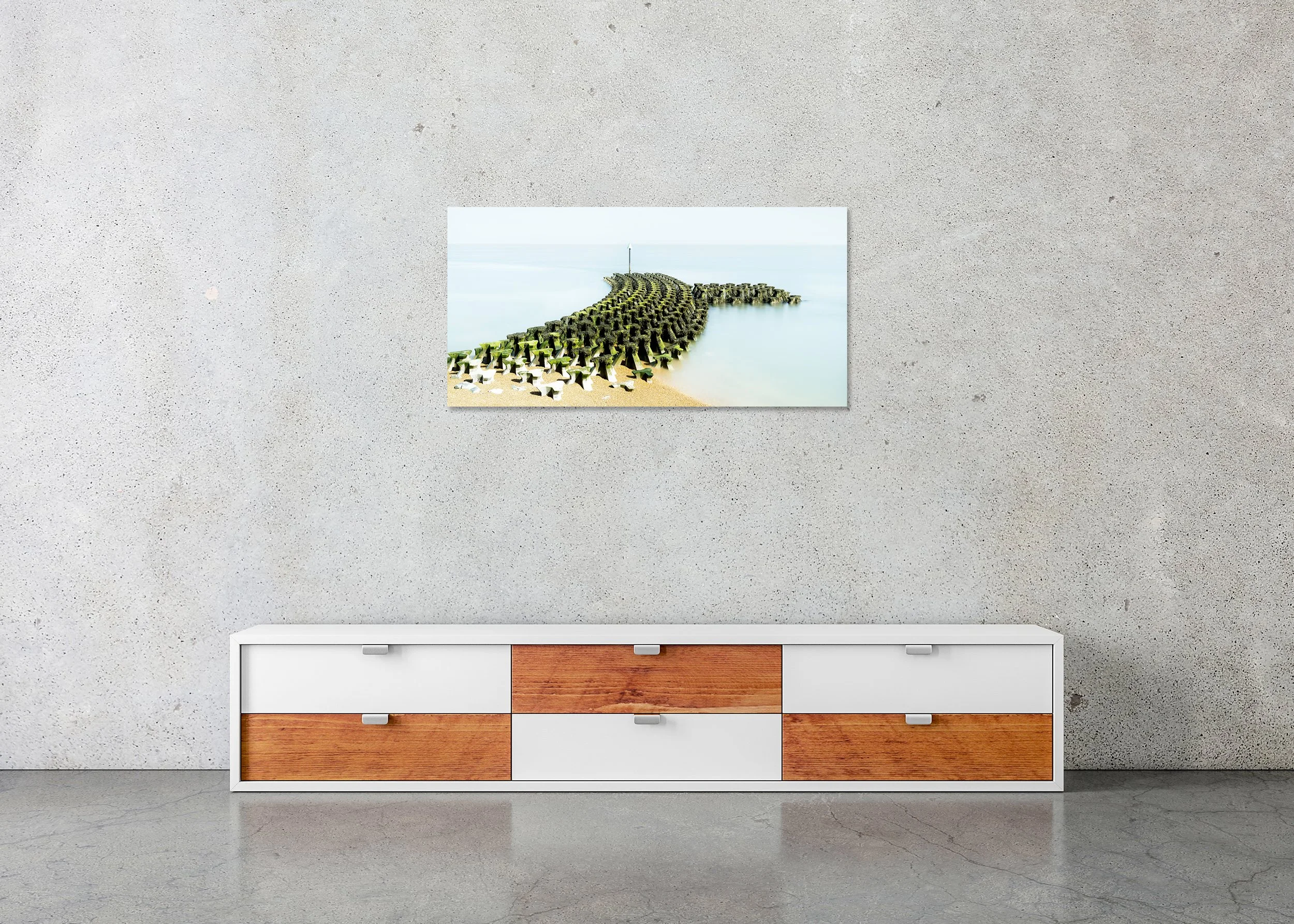 Cobbold’s Point, Colour Study 1 – frameless colour photograph mounted on aluminium Dibond.