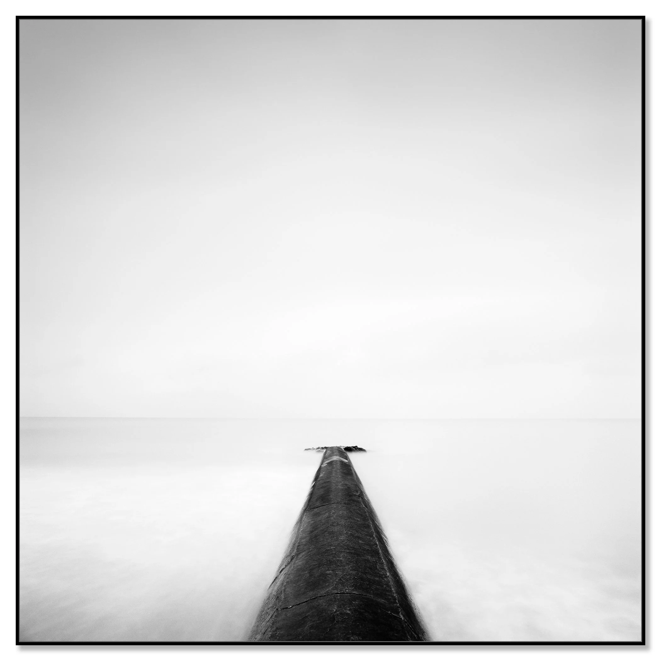Straight On Study 1 in a black aluminium ArtBox frame by Gerald Berghammer