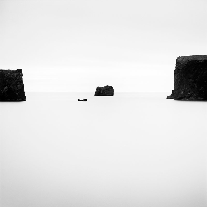 Gerald Berghammer - Black Rocks Study 2, Iceland