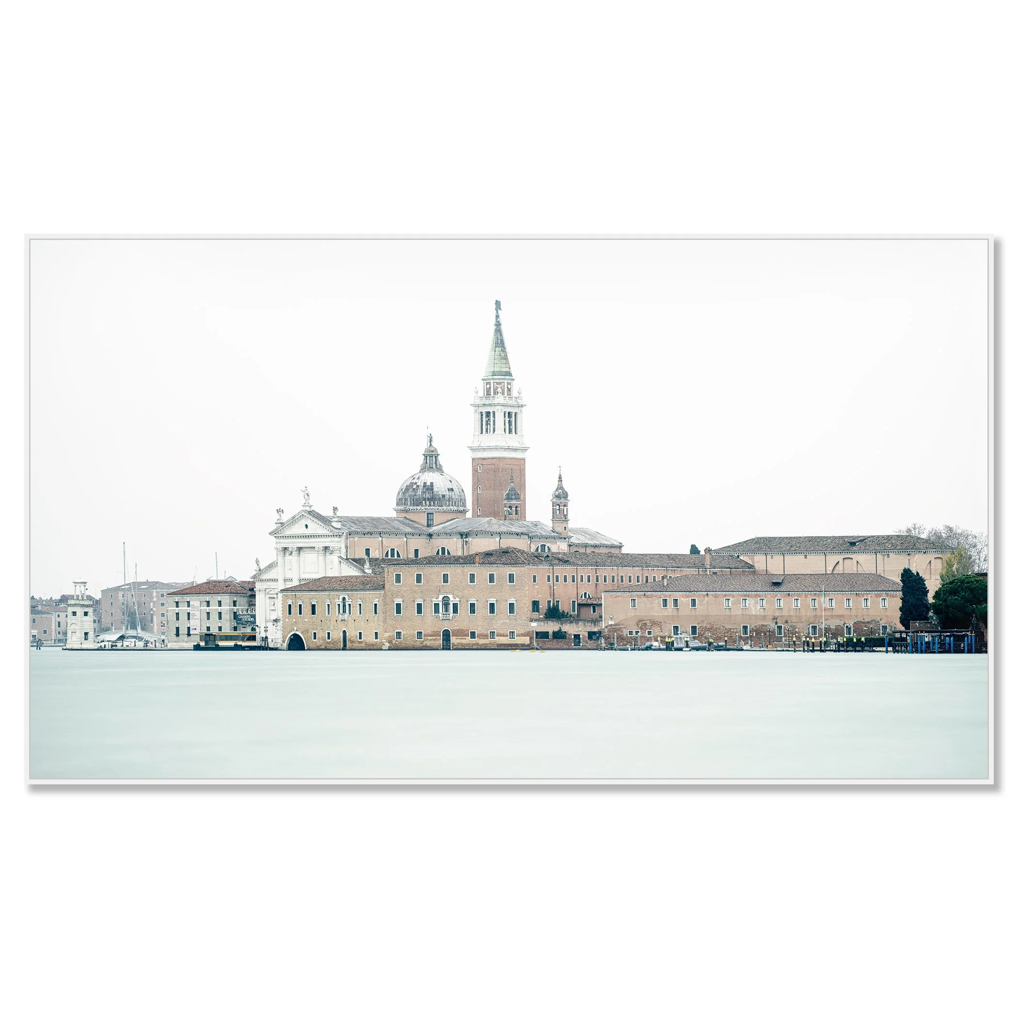 View of Venice, Panorama Study 5 – colour photograph on Dibond in a white aluminium ArtBox. Photo by Gerald Berghammer.