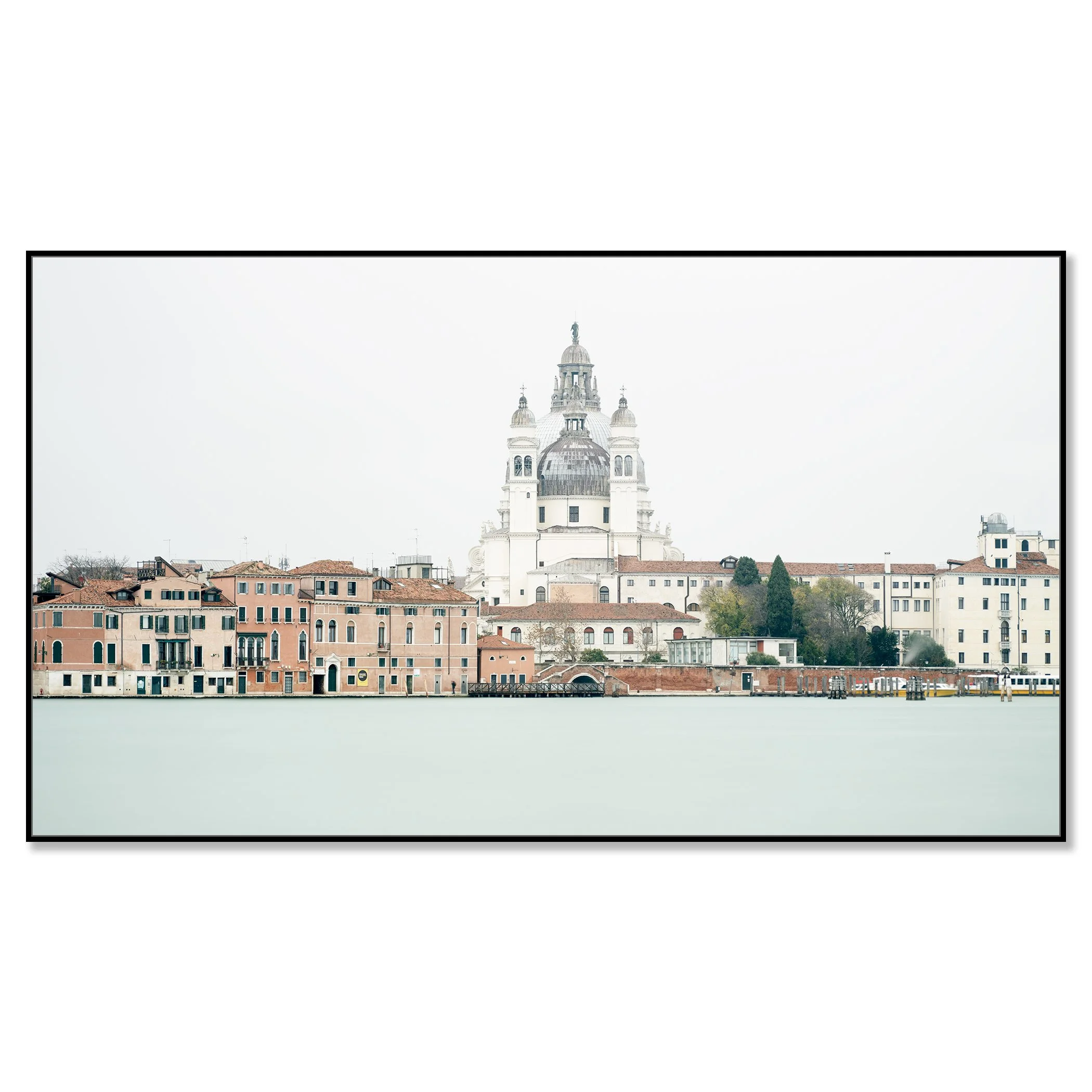View of Venice, Panorama Study 4 – colour photograph on Dibond in a black aluminium ArtBox. Photo by Gerald Berghammer.