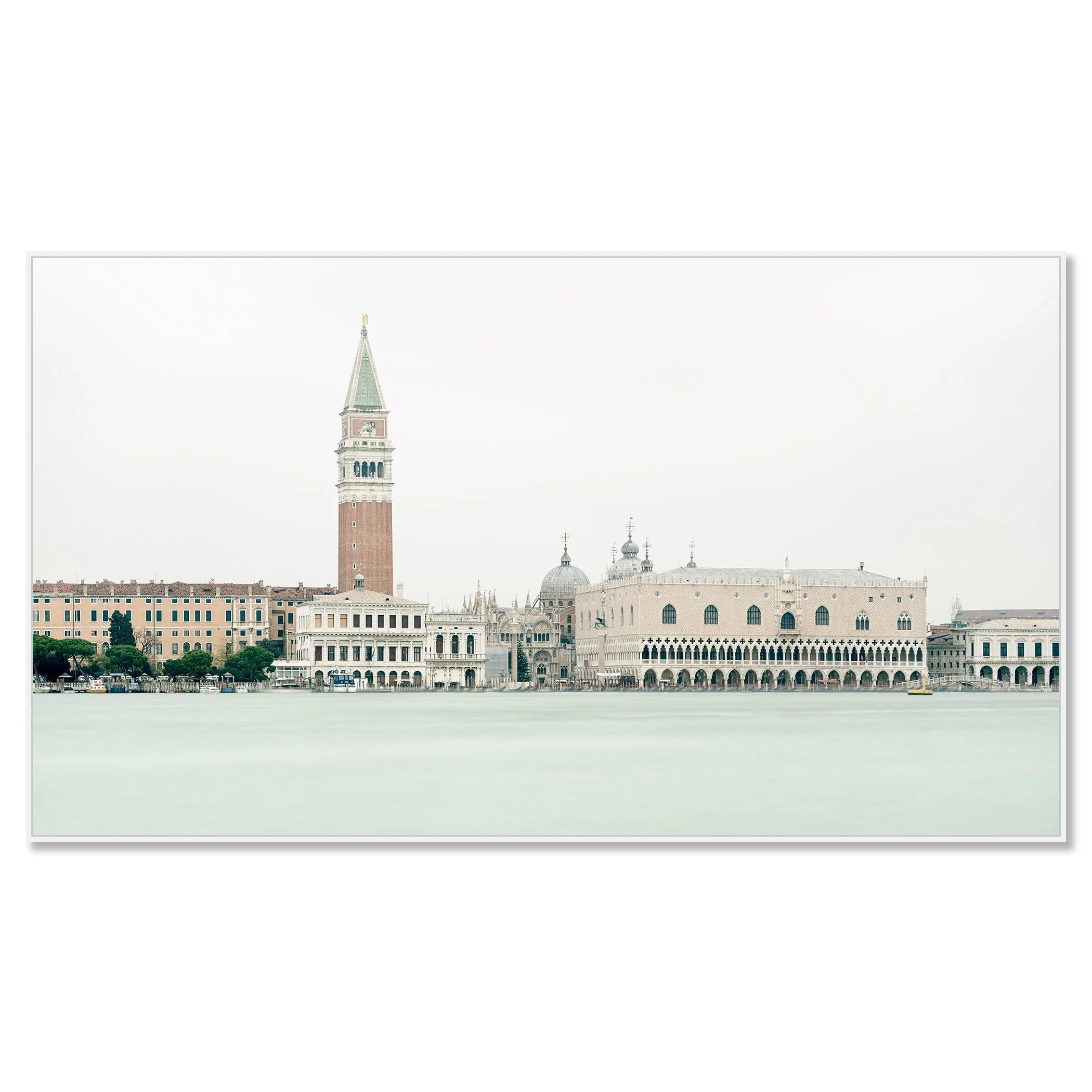 View of Venice, Panorama Study 3 – colour photograph in a white aluminium ArtBox. Photo by Gerald Berghammer.