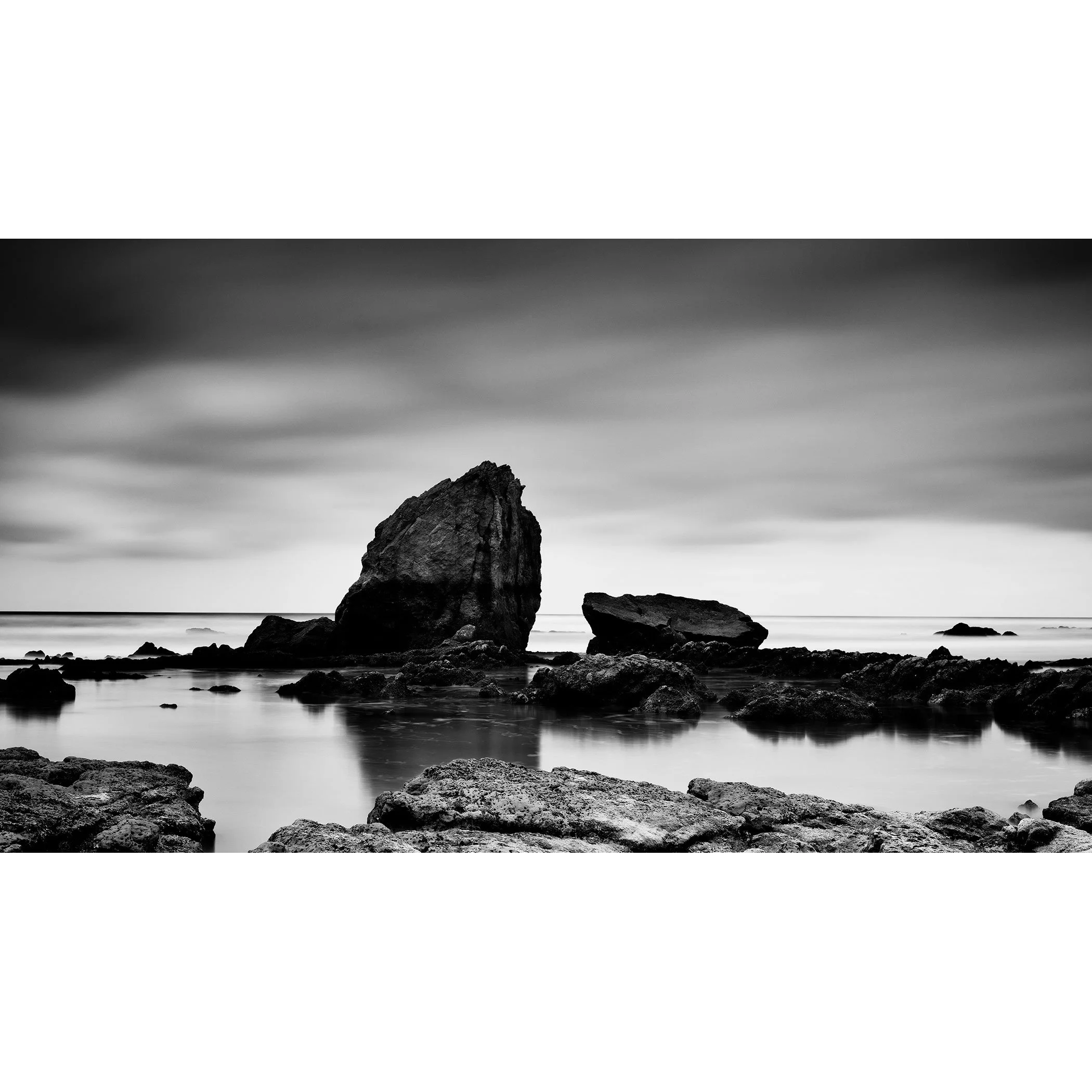 Beach Rock Panorama Study 1 – France | Gerald Berghammer