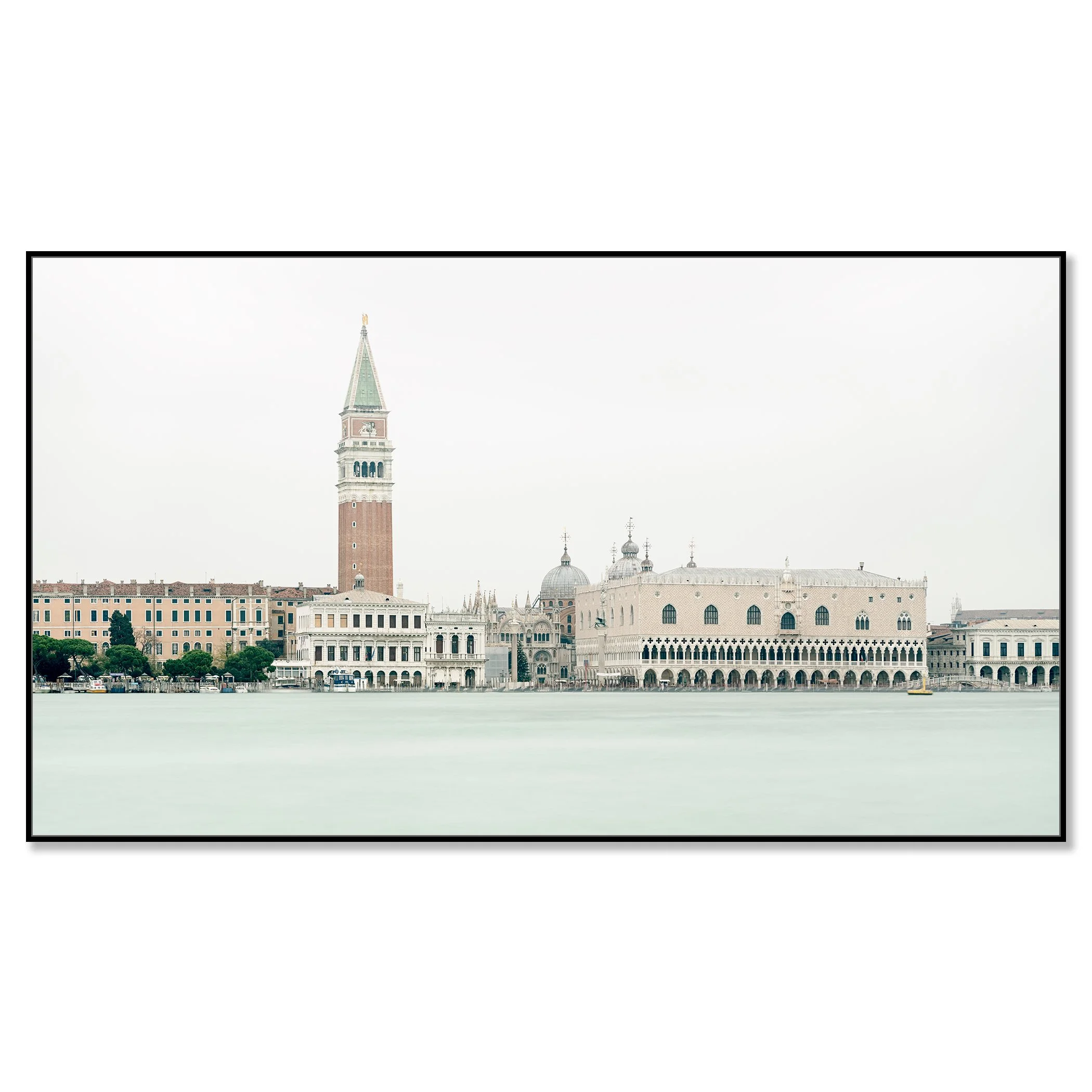View of Venice, Panorama Study 3 – colour photograph in a black aluminium ArtBox. Photo by Gerald Berghammer. White ArtBox