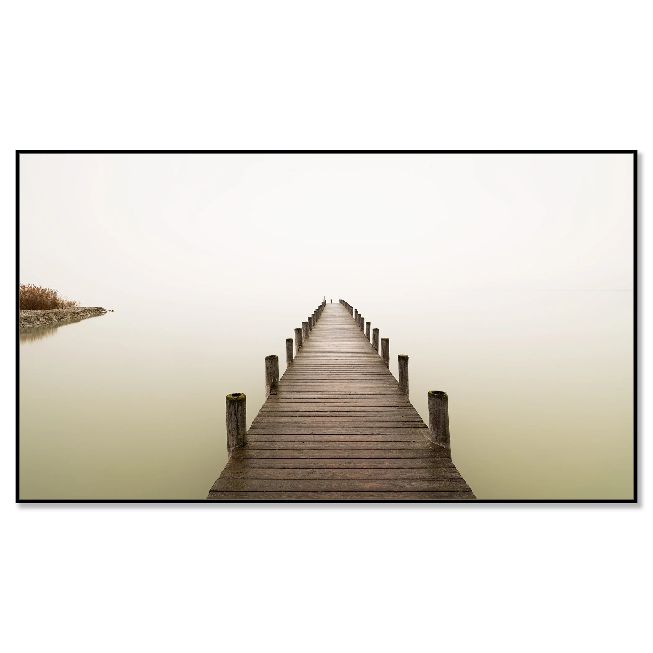 Silent Lake, Panorama Study 1 – ChromaLuxe print in a black aluminium ArtBox.