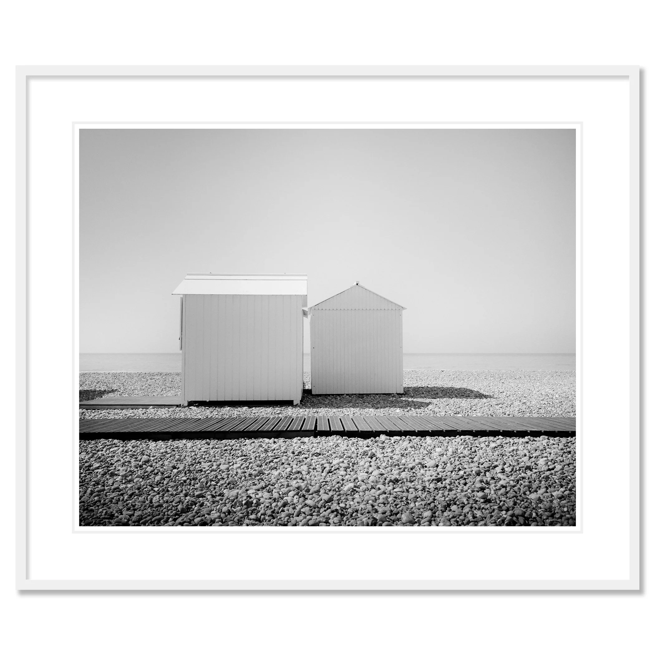 Esplanade Study 2 by Gerald Berghammer as an archival pigment print in a white aluminium frame with white mount.