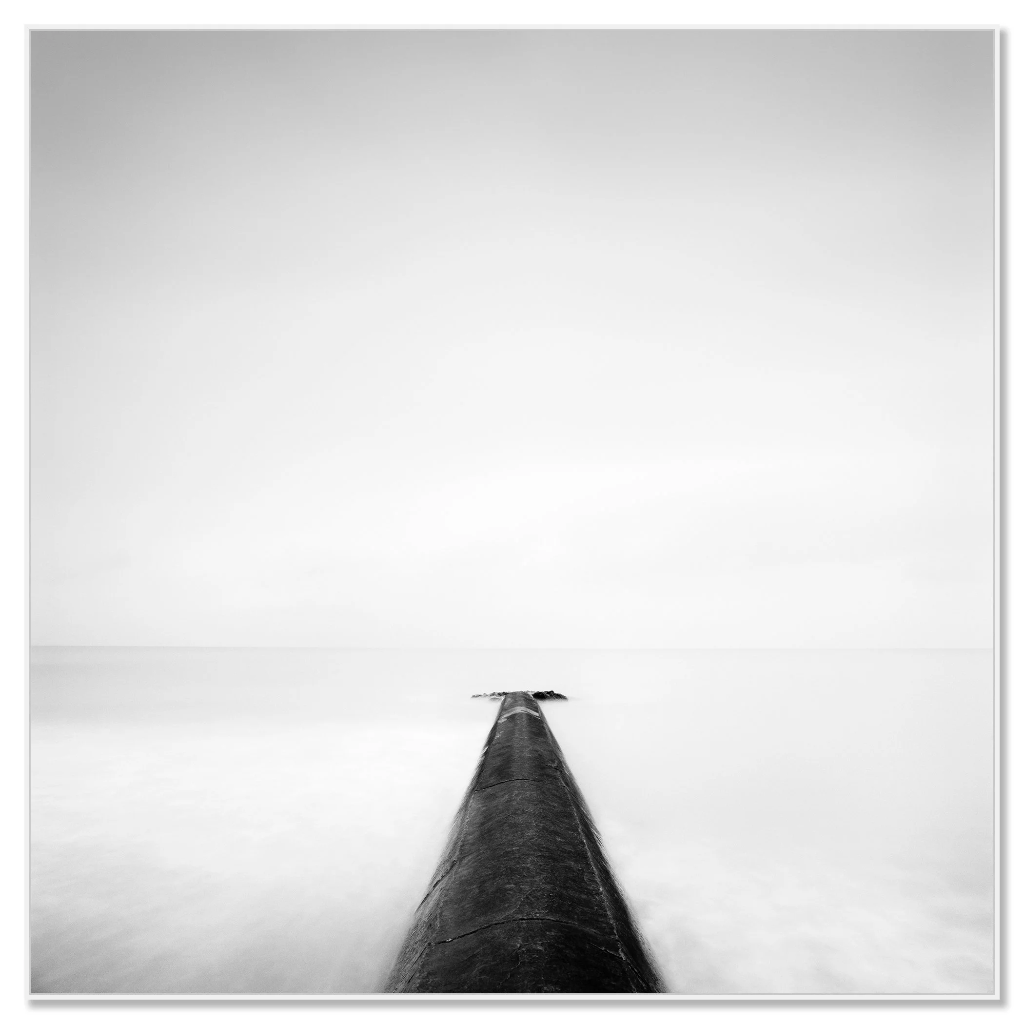 Straight On Study 1 in a white aluminium ArtBox frame by Gerald Berghammer