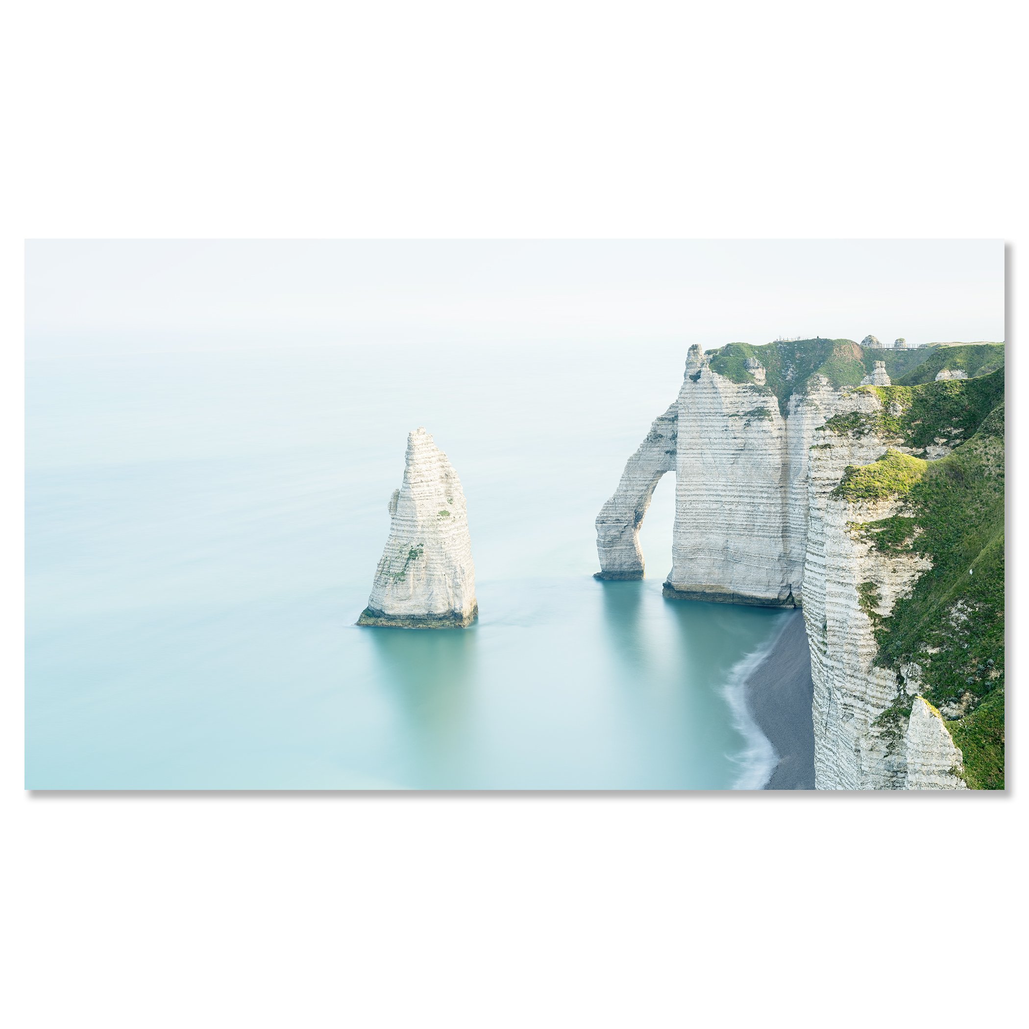 White Cliffs, Panorama Study 1 – frameless colour photograph mounted on aluminium Dibond. Photo by Gerald Berghammer.