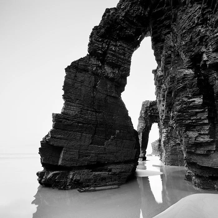 Arches on Catedrais Beach Study 4 – Spain | Gerald Berghammer