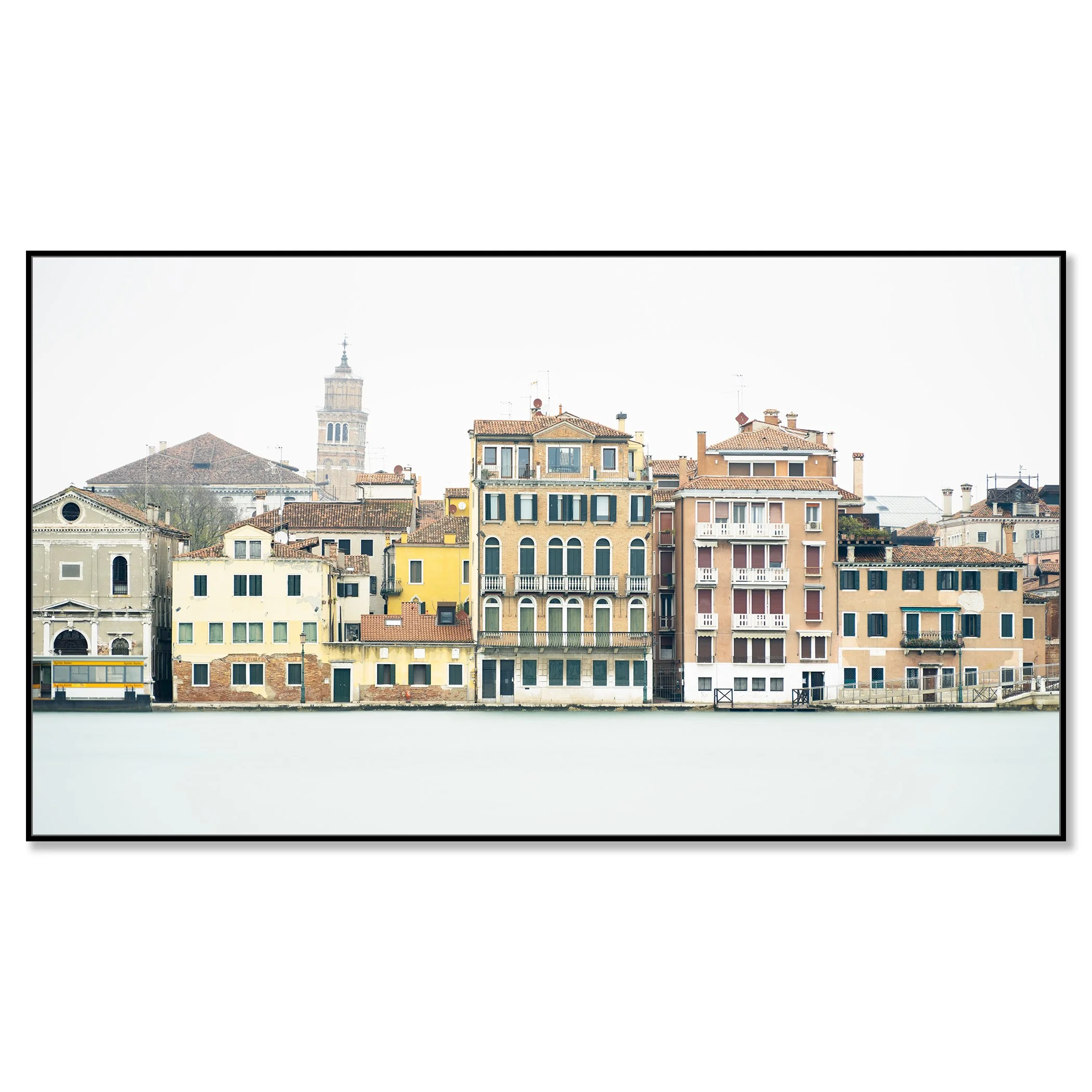 View of Venice, Panorama Study 6 – colour photograph in a black aluminium ArtBox. Photo by Gerald Berghammer.