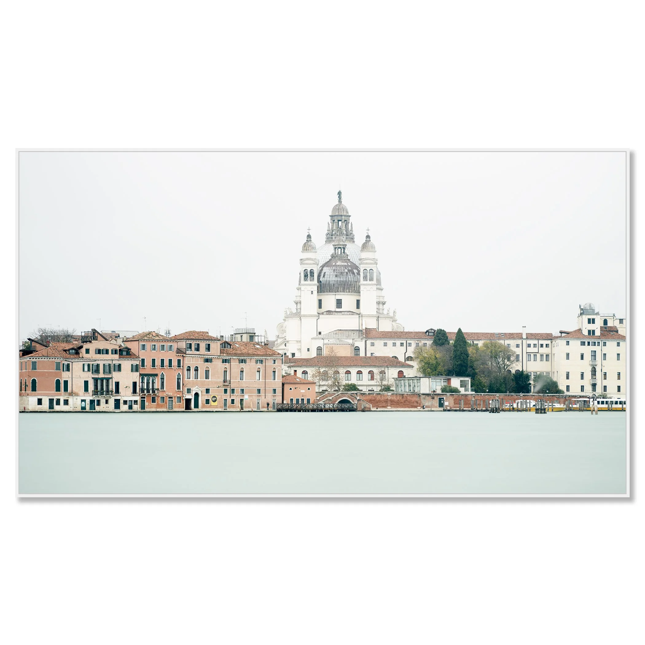 View of Venice, Panorama Study 4 – colour photograph on Dibond in a white aluminium ArtBox. Photo by Gerald Berghammer.
