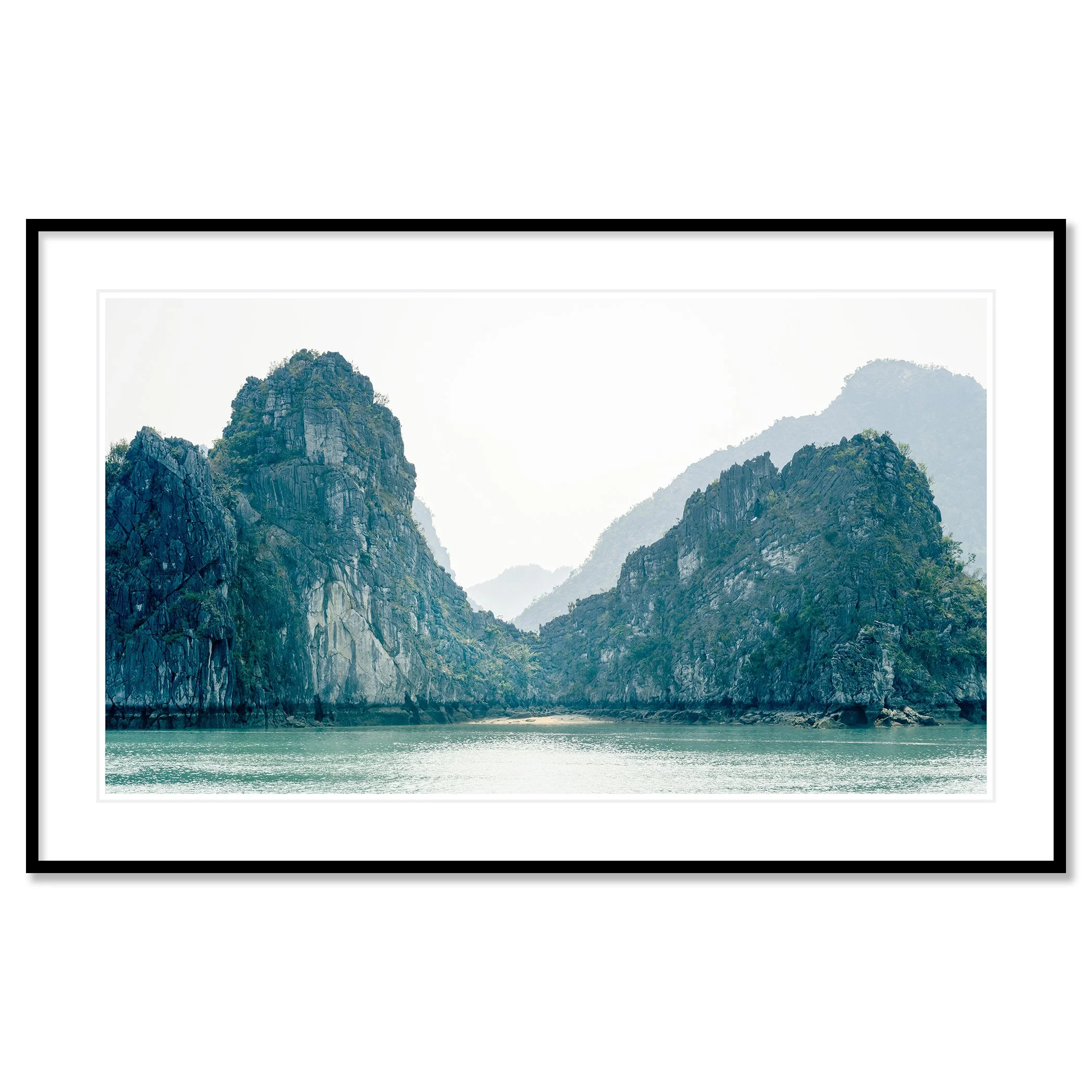 gerald-berghammer-hidden-beach-and-green-hills-la-hong-bay-vietnam-passepartout-black.jpg