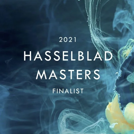 Hasselblad Masters 2021 Finalist graphic recognising Gerald Berghammer as one of ten finalists in the Landscape/Nature category.